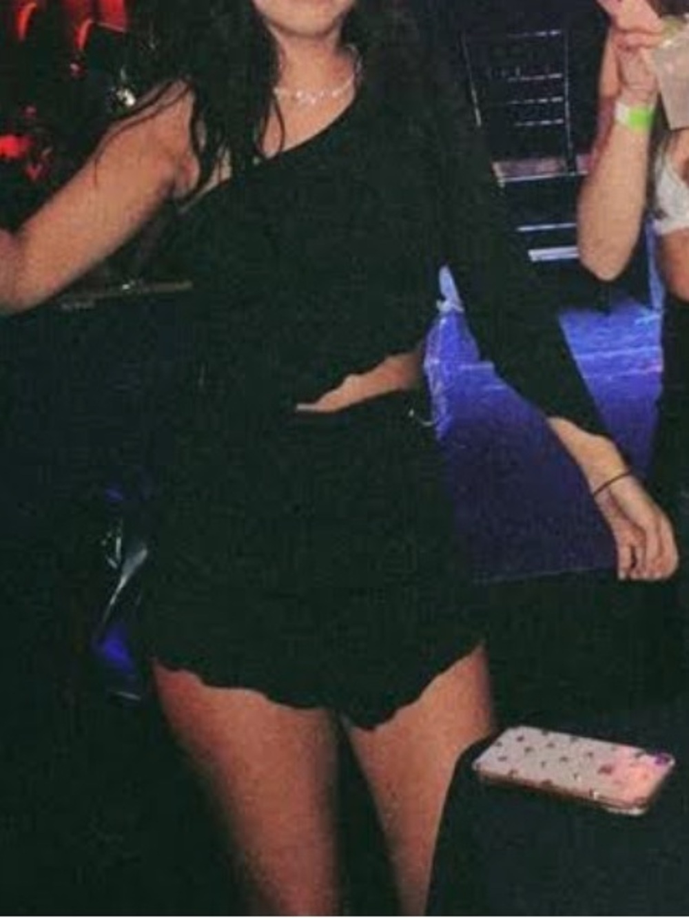 Edikted Black Two Piece Skirt Set